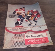 The Standard Magazine Montreal Feb 6 1965 Russia vs. Canada World Hockey