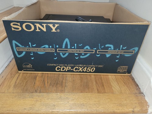 Sony cdp cx450 - disc, cd