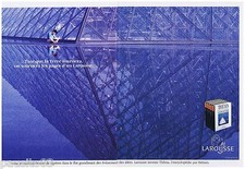 ADVERTISEMENT ADVERTISING 105 1993 LAROUSSE (2p) encyclopedia THEME