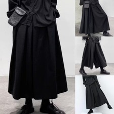 Pantalon Hakama Cropped ample