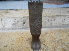 Douille D'Obus 14/18 Décorée