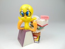 Mini Resin Statue Looney Tunes Tweety Titi Intello Vintage 1999 Warner Bros