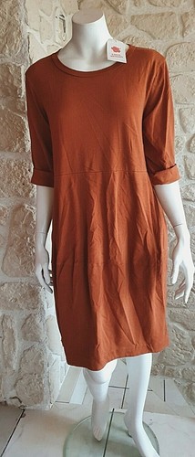 Robe unie rouille neuve - , talia