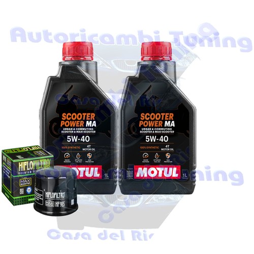 Set entretien huile - huile, motul