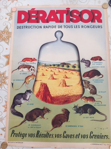 Affiche ancienne publicitaire - affiche,