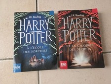 LOT DE 2 LIVRES FOLIO JUNIOR- HARRY POTTER