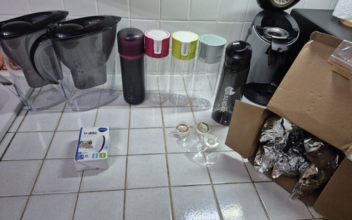 Lot carafes gourdes - carafes, et