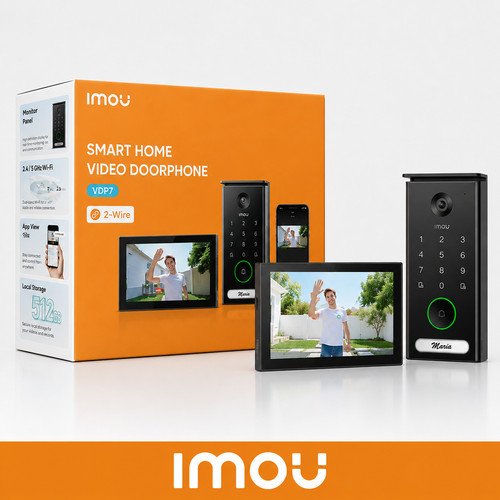 Kit vidéosurveillance fils - 2,