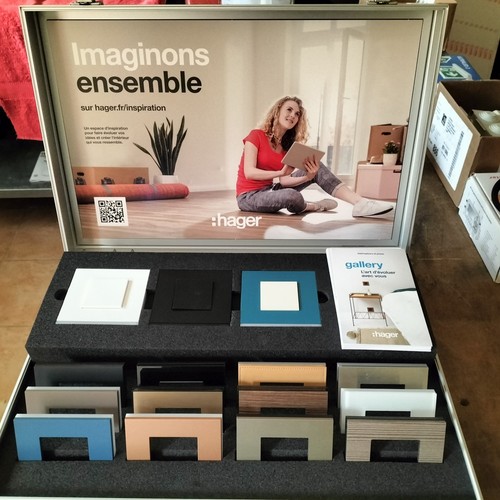 Valise présentation hager - valise,