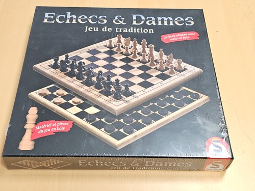 Jeu dames échecs - jeu,