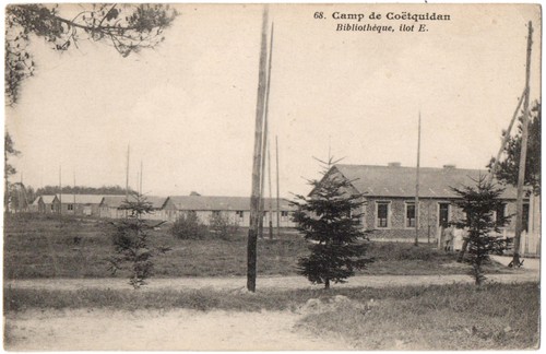 Cpa camp de coetquidan - camp,