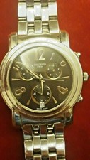 BALMAIN IN BLACK RARE, SWISS, CHRONOGRAPH, DATE, WATER RESISTANCE 50M
