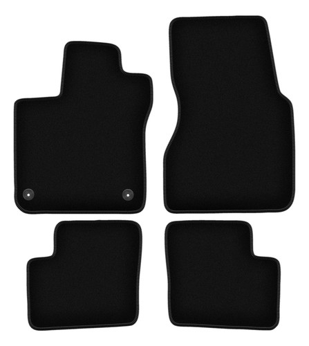 Tapis sol velours noir - sol,