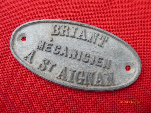 Petite plaque fonte de - petite,