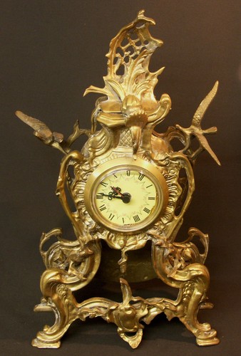 Horloge pendule bronze - horloge,