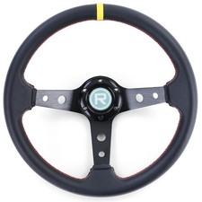 Volant De Sport En Cuir Noir