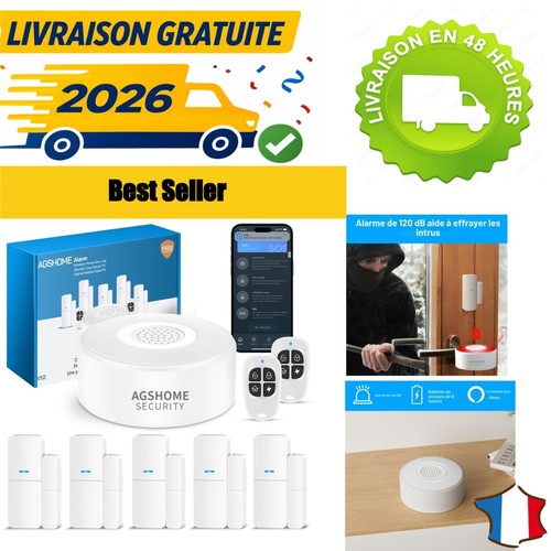 Alarme maison agshome wifi - agshome,