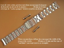 20 OU 22 mm BRACELET "OYSTER"