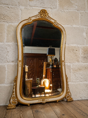 Grand miroir cheminée - de,