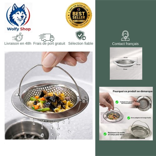 Filtre évier cuisine inox - cuisine,