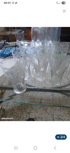 Lot verres coca cola - de,