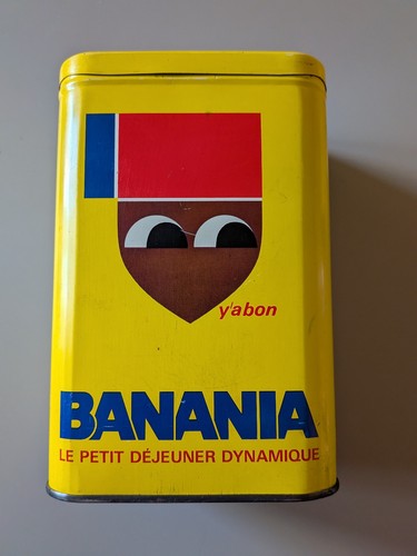 Boite banania années 60 - boite,