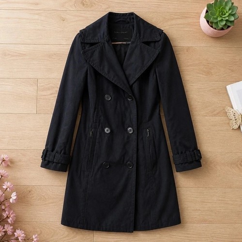 Trench coat long ceinturé - trench-coat, mi-long
