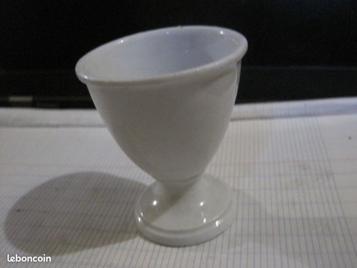 Ancien coquetier porcelaine - coquetier,
