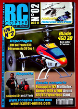 MAQUETTISME - RC COPTER INTERNATIONAL N° 2 / I-HELICOPTER - BLADE 450 3D