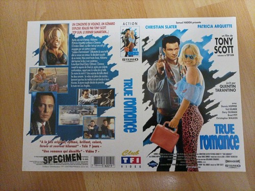 Jaquette cover vhs true - /,