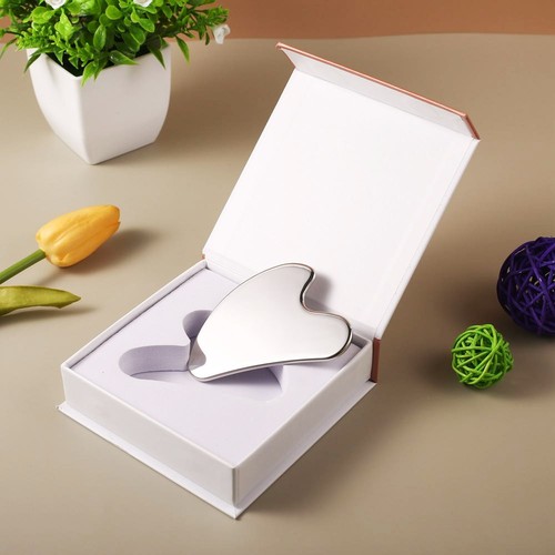 Stainless steel gua sha - steel,