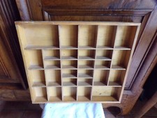 Ancien Casier en bois à