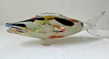 Poisson en verre style Murano.