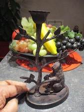 Bougeoir au Lapin sous un