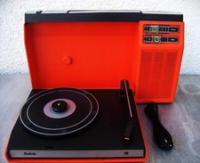 TOURNE DISQUE VINTAGE ORANGE