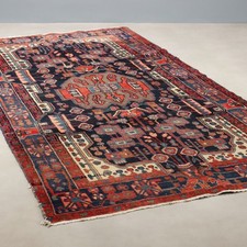 Tapis Ancien Asiatique Coton