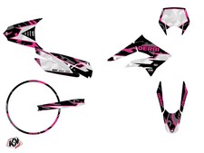 PACK Kit Deco + Housse de Selle 50cc BARBARIAN Derbi Xtreme 50 Rose