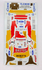 Decal Renaissance Ford Escort WRC Boxys Bastos 1:24 TK 24/09 Auto Racing
