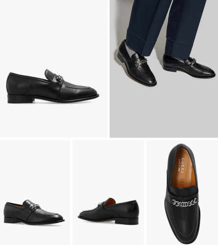 Gucci chaîne slip - gucci, slip-on