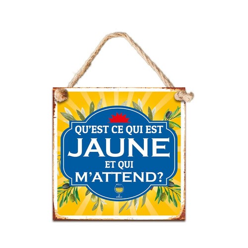 Plaque métal ricard - plaque,
