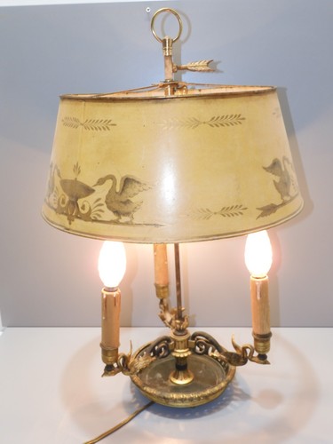 Lampe bouillotte style empire - bouillotte,