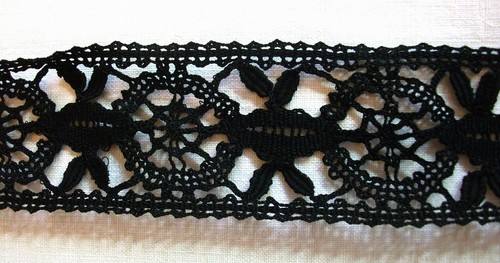 7m00 belle guipure noire - belle,