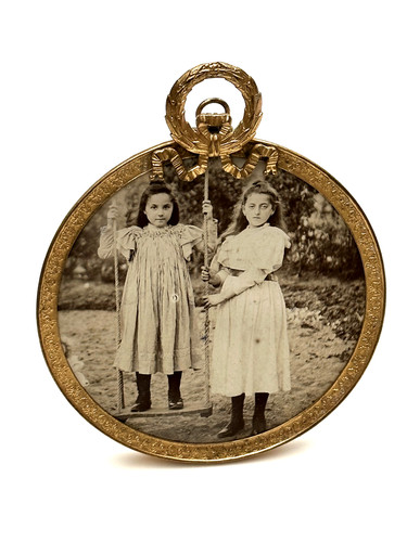 Ancien petit cadre photo - petit,