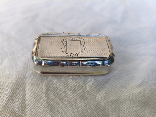 Tabatiere argent - tabatiere, en