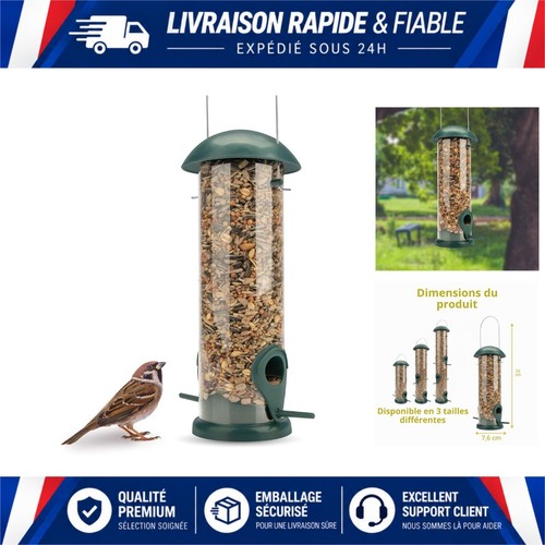 Mangeoire oiseaux suspendue - mangeoire,