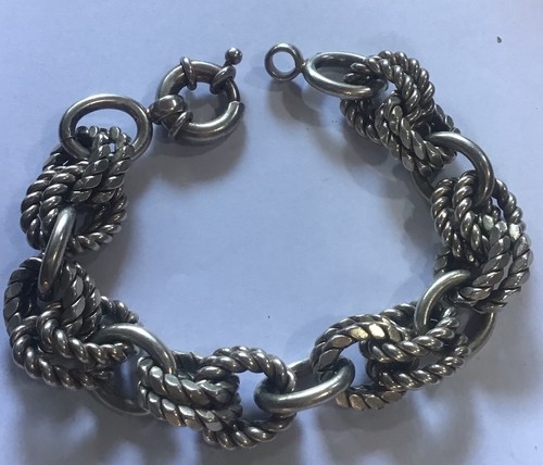 Bracelet métal argenté - métal,