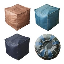 Housse de pouf marocain non