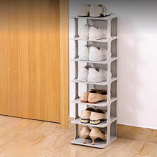 Étagère à chaussures modulable 2 colonnes, gain de place