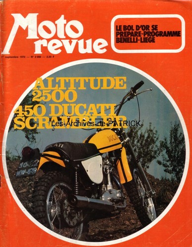Moto revue 2088 ducati - 2088, 450