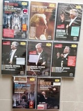 LEONARD BERNSTEIN LOT DE 8 DVD DEUTSCHE GRAMMOPHON. SOUS BLISTER